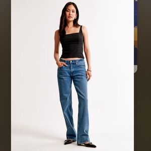 Abercrombie & Fitch Low Rise The 90s Baggy Jeans
